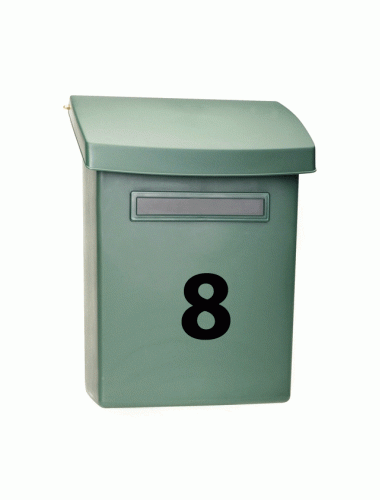 postilaatikko numerotarra 3
